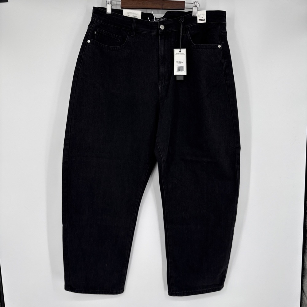 NWT Judy Blue High Waist Marlow Trouser Arc Rigid Magic Jeans Tapered Leg‎ 16W